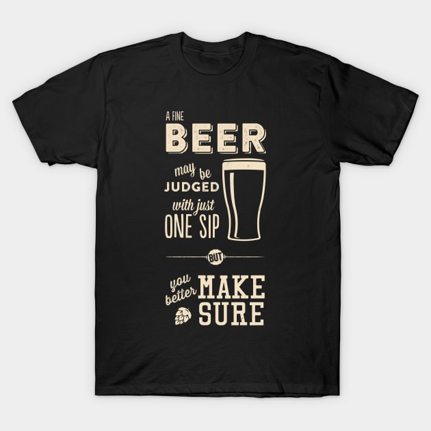 A fine beer T-Shirt by ikado